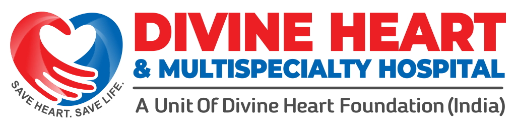 Divine Heart & Multispecialty Logo