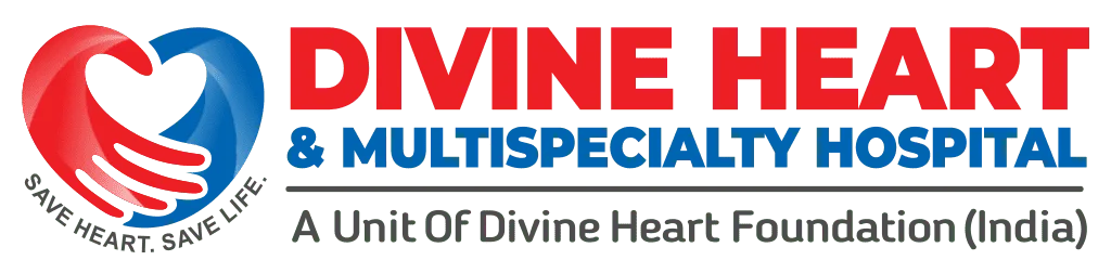 Divine Heart & Multispecialty Logo
